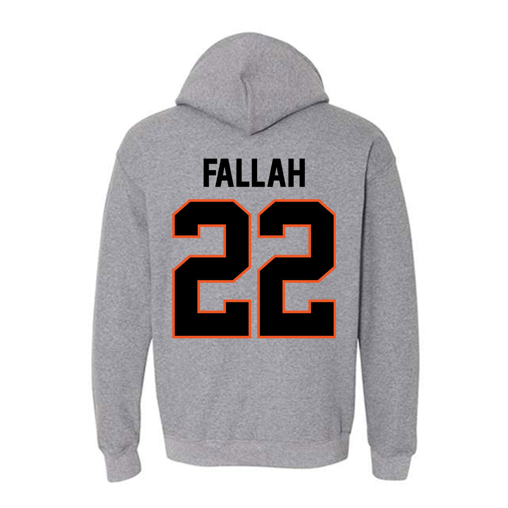 Oklahoma State - NCAA Men's Basketball : Parsa Fallah - Classic Shersey Hooded Sweatshirt-1