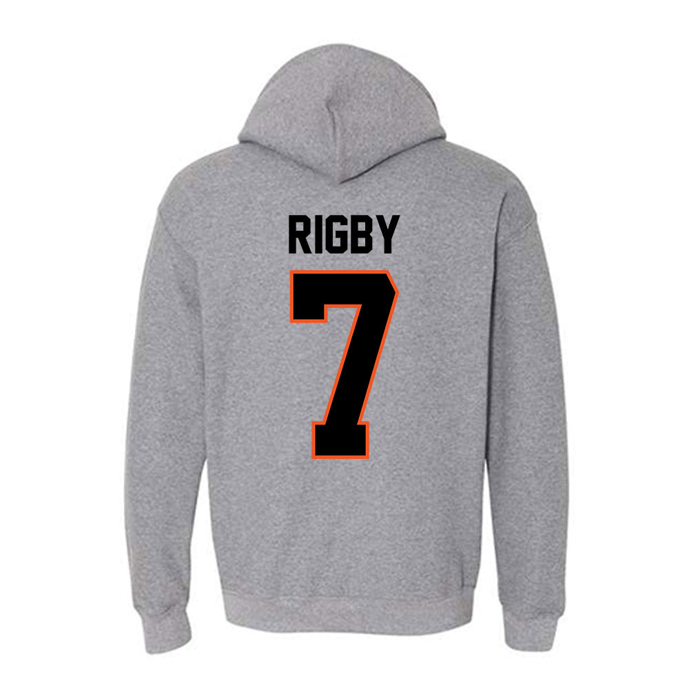 Oklahoma State - NCAA Football : Shamar Rigby - Classic Shersey Hooded Sweatshirt-1