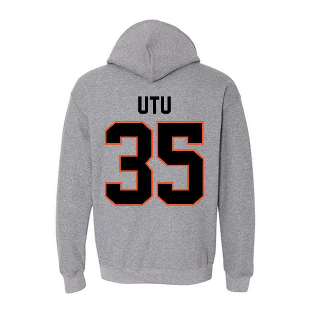 Oklahoma State - NCAA Football : Poasa Utu - Classic Shersey Hooded Sweatshirt