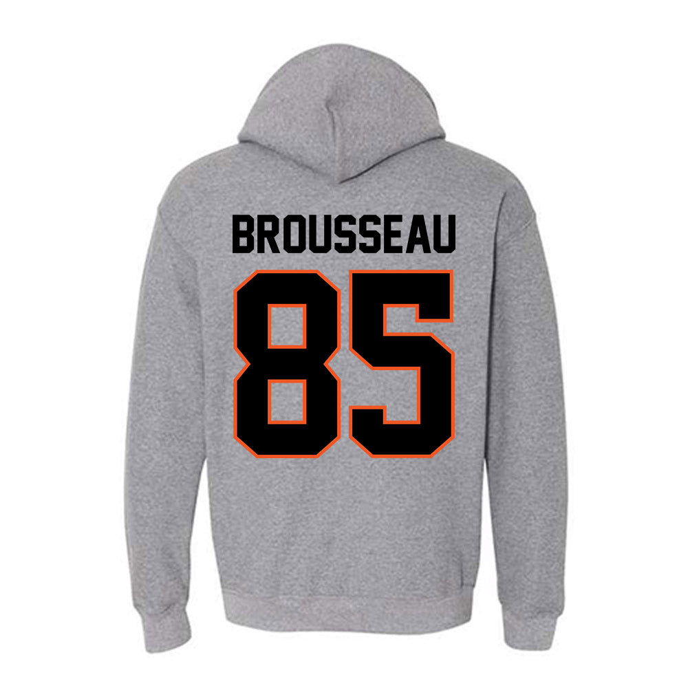 Oklahoma State - NCAA Football : Grayson Brousseau - Classic Shersey Hooded Sweatshirt-1