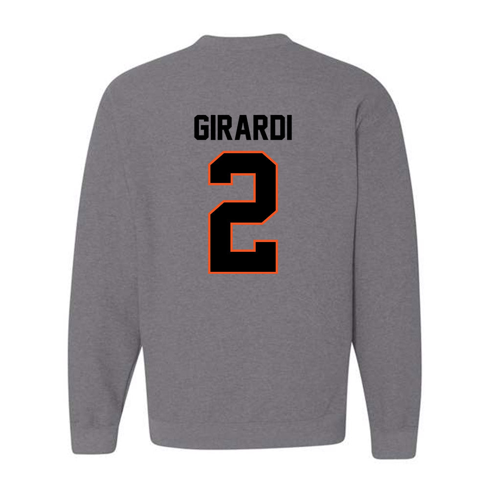 Oklahoma State - NCAA Women's Basketball : Lena Girardi - Classic Shersey Crewneck Sweatshirt-1