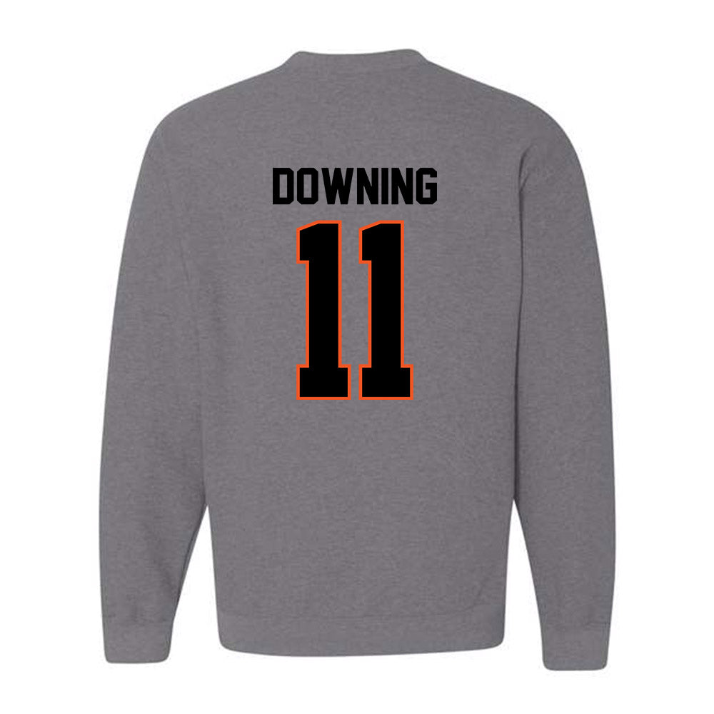 Oklahoma State - NCAA Softball : Preslee Downing - Classic Shersey Crewneck Sweatshirt-1