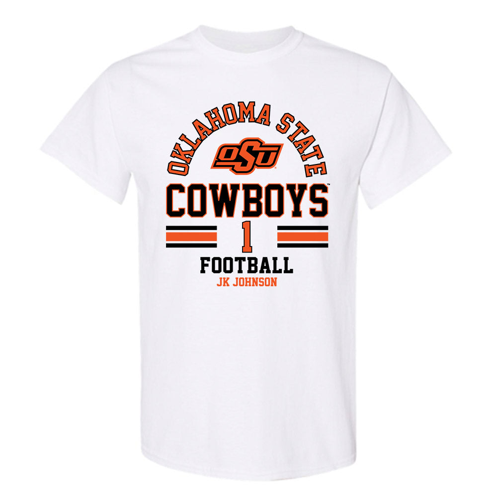 Oklahoma State - NCAA Football : Jk Johnson - Classic Fashion Shersey T-Shirt-0