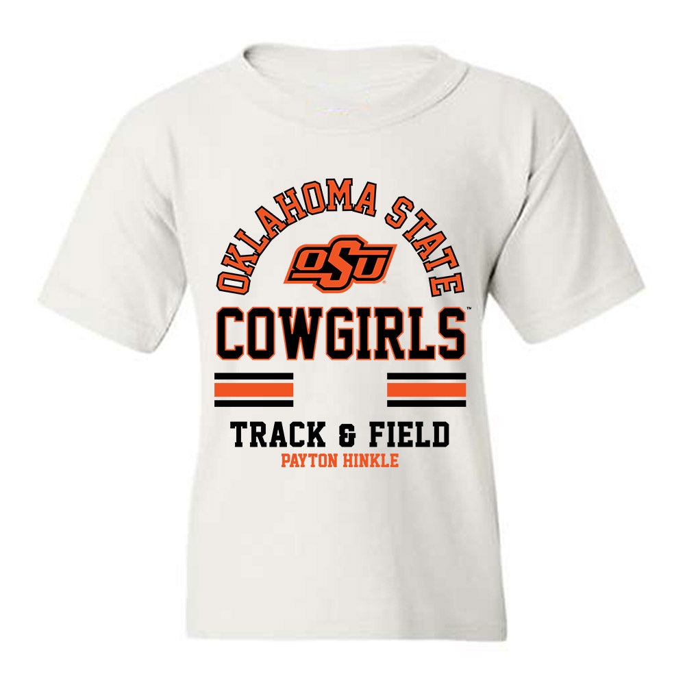 Oklahoma State - NCAA Women's Track & Field : Payton Hinkle - Classic Fashion Shersey Youth T-Shirt-0