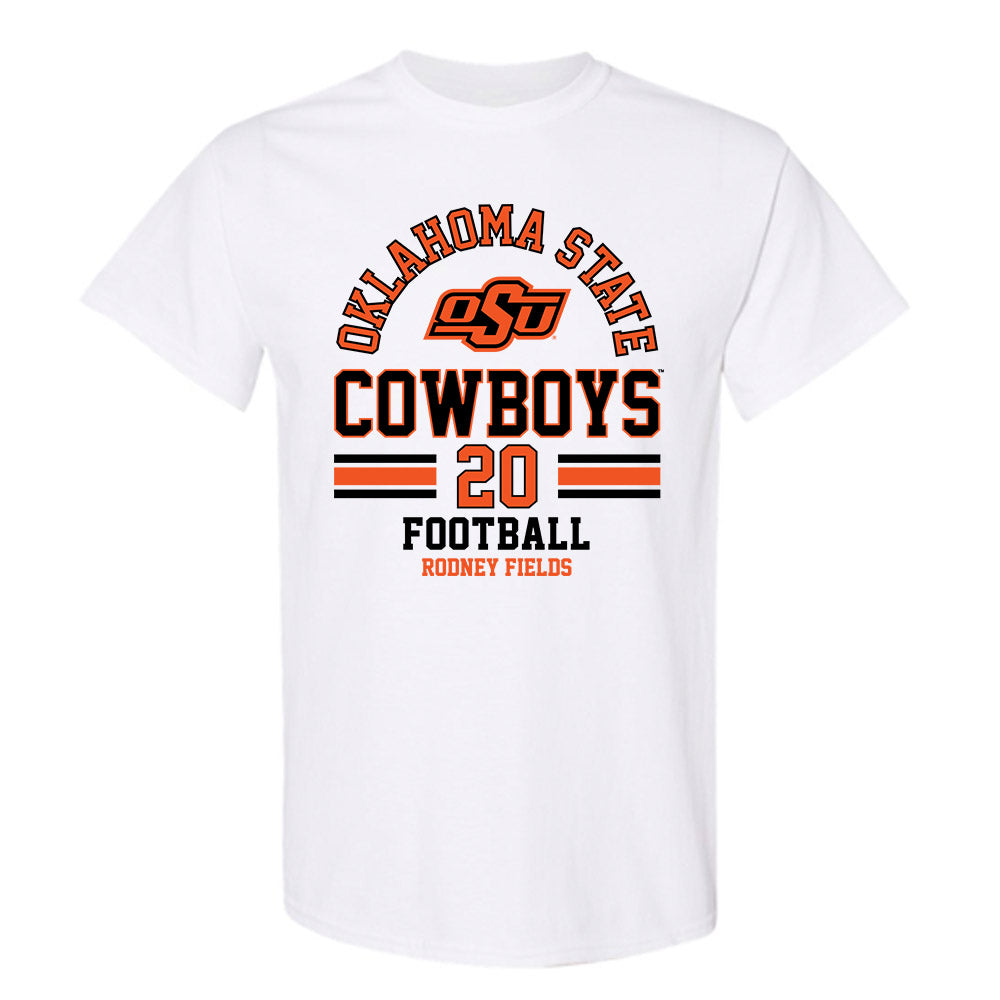 Oklahoma State - NCAA Football : Rodney Fields - Classic Fashion Shersey T-Shirt-0