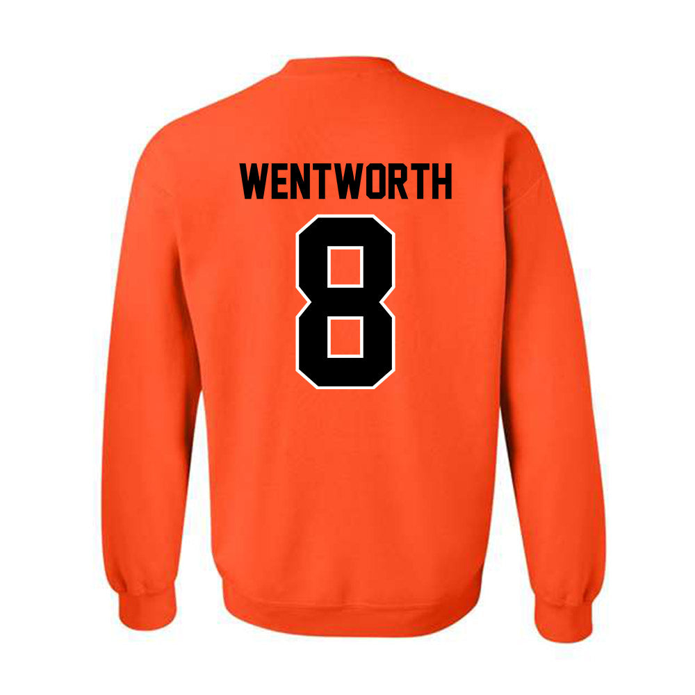 Oklahoma State - NCAA Baseball : TP Wentworth - Sports Shersey Crewneck Sweatshirt-1