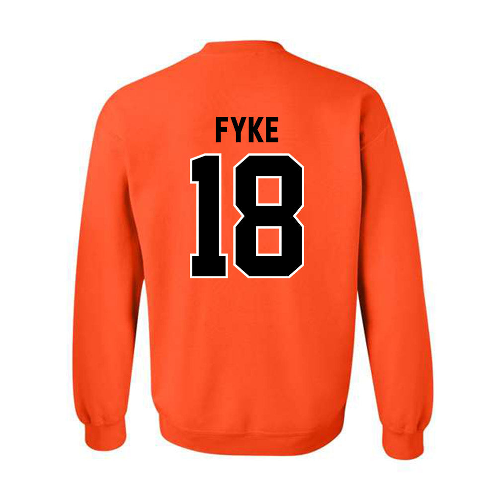 Oklahoma State - NCAA Baseball : Kai Fyke - Sports Shersey Crewneck Sweatshirt-1