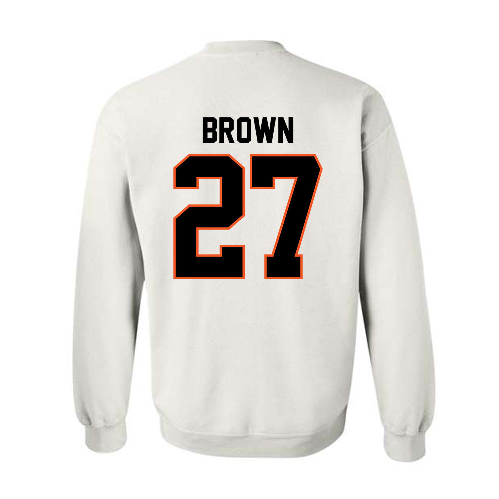 Oklahoma State - NCAA Baseball : Matthew Brown - Sports Shersey Crewneck Sweatshirt-1