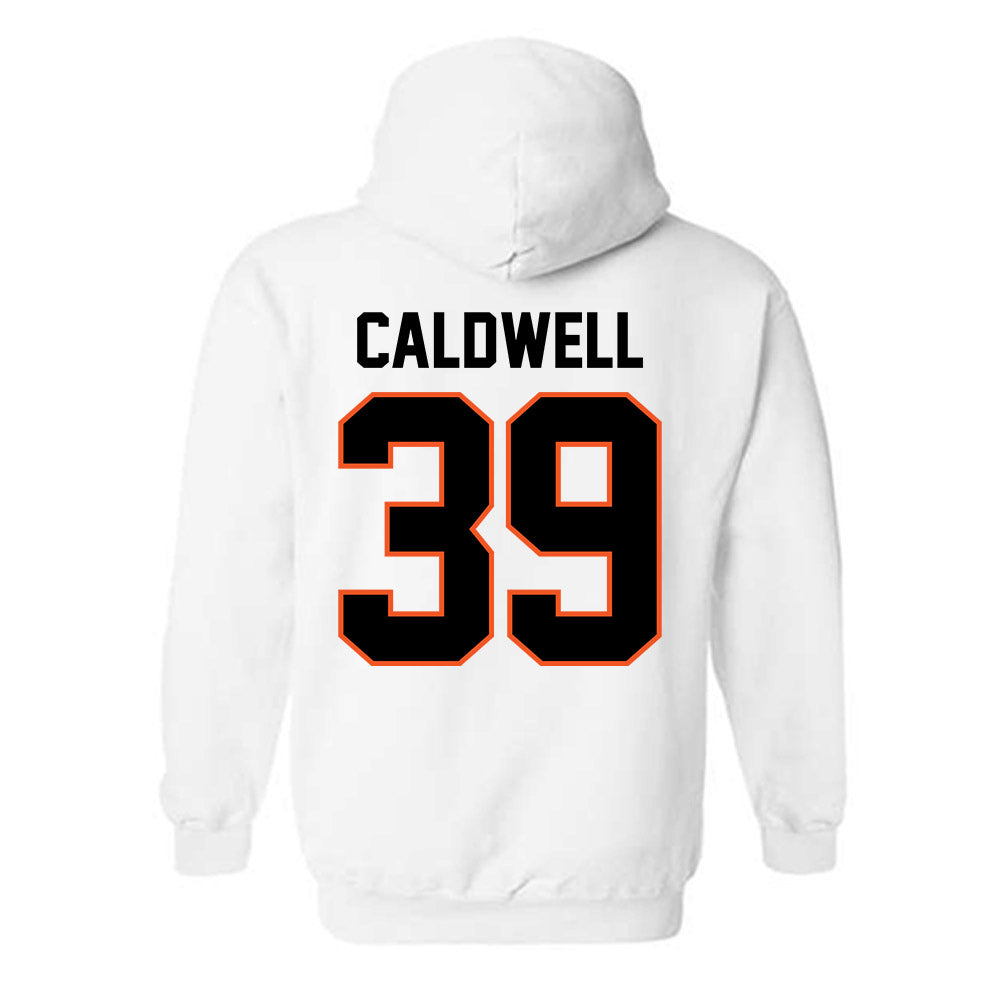 Oklahoma State - NCAA Baseball : Brex Caldwell - Sports Shersey Hooded Sweatshirt-1