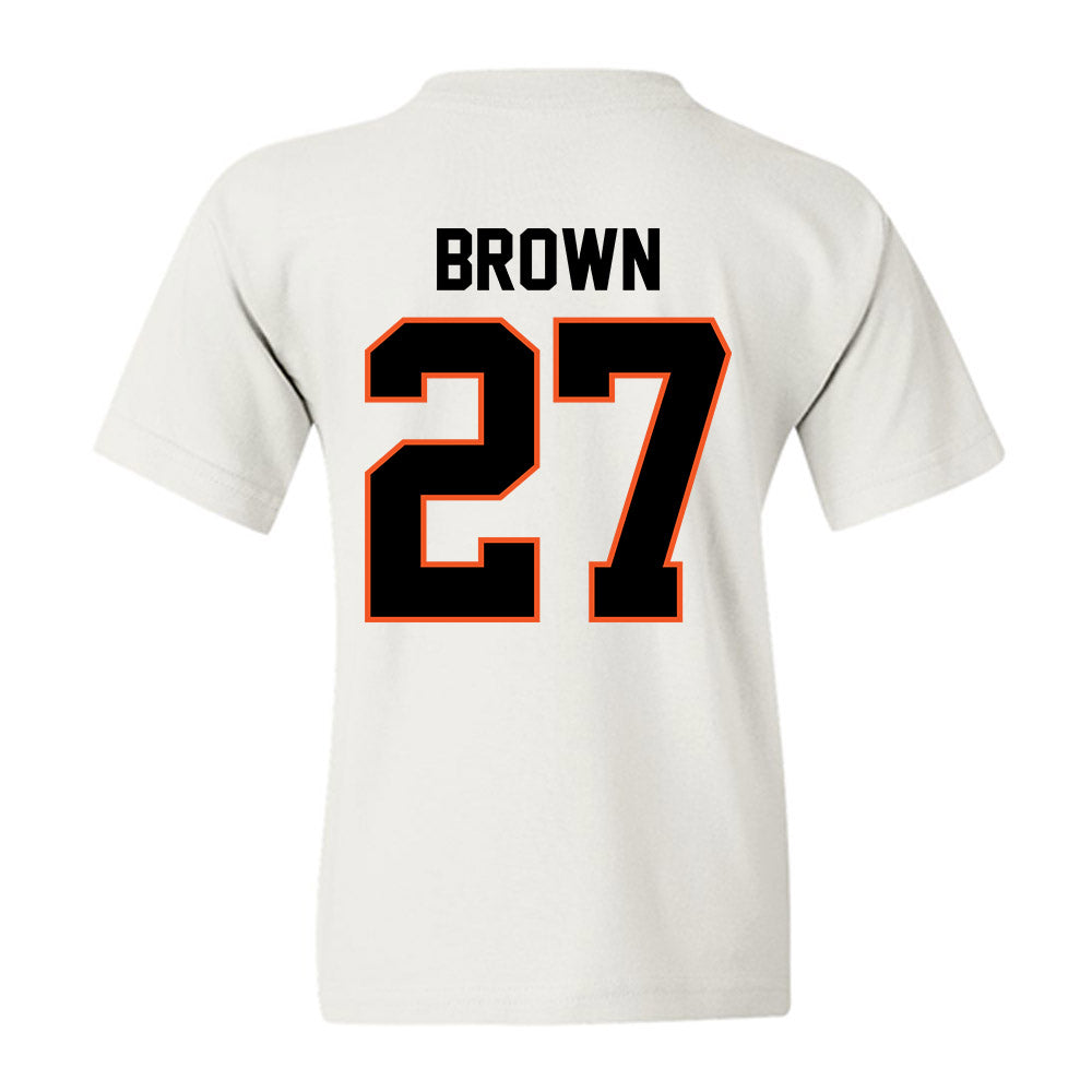 Oklahoma State - NCAA Baseball : Matthew Brown - Sports Shersey Youth T-Shirt-1