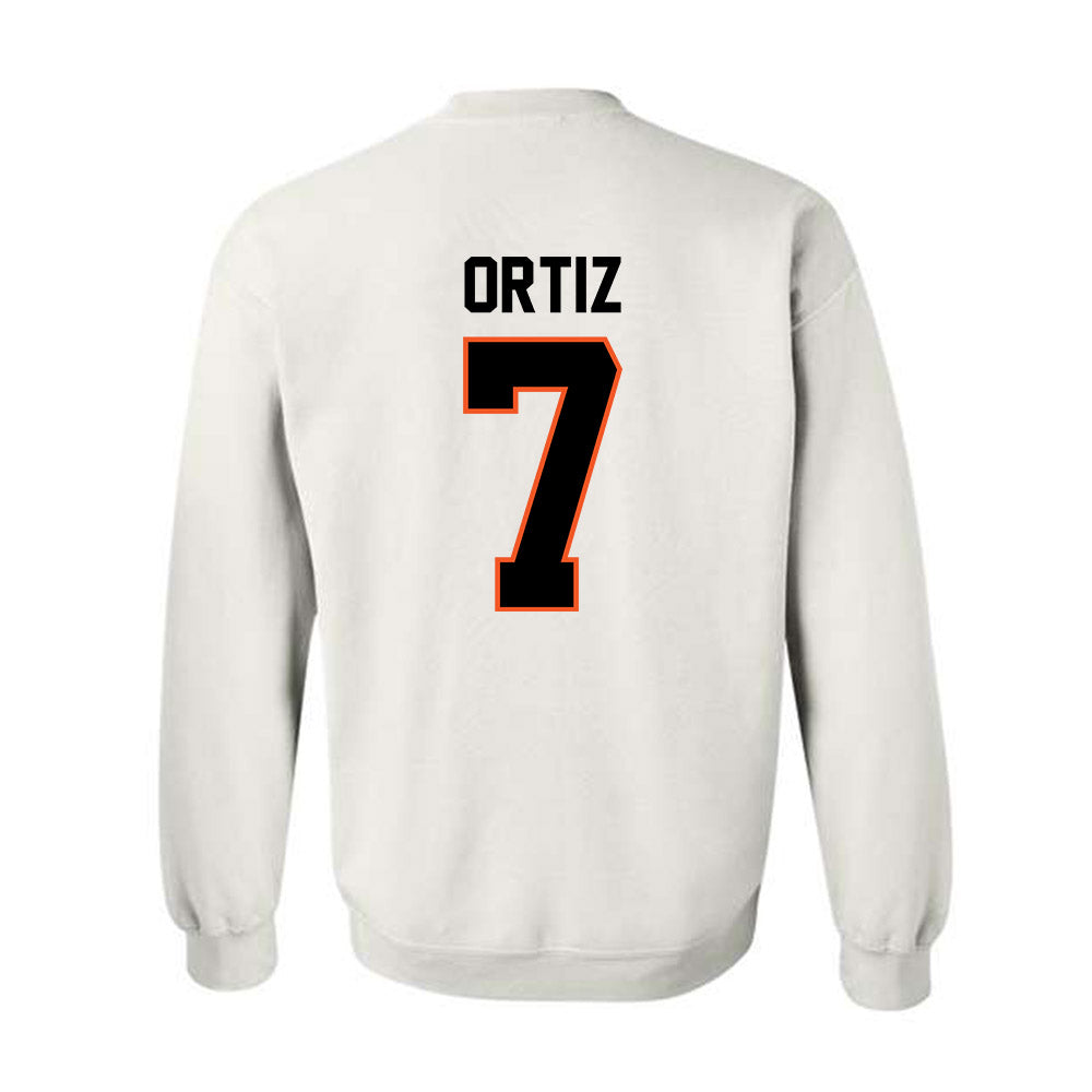 Oklahoma State - NCAA Baseball : Avery Ortiz - Sports Shersey Crewneck Sweatshirt-1