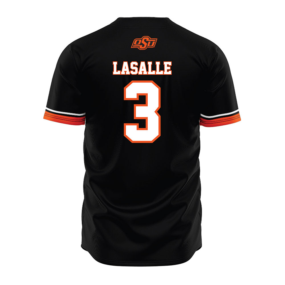 Oklahoma State - NCAA Baseball : Donovan Lasalle - Jersey-1