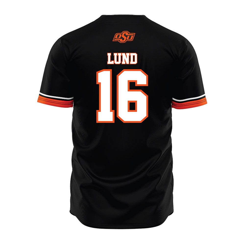 Oklahoma State - NCAA Baseball : Ethan Lund - Jersey-1