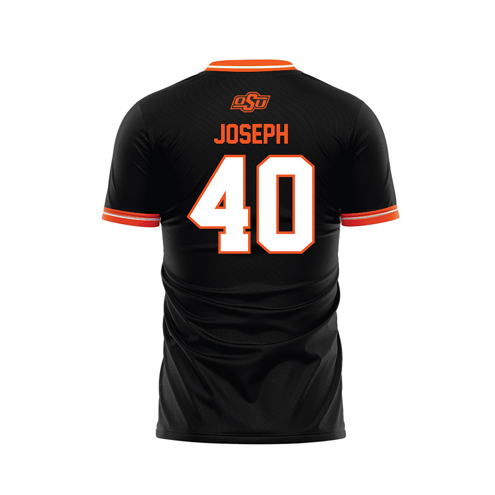 Oklahoma State - NCAA Women's Soccer : Chloe Joseph - Black Soccer Jersey