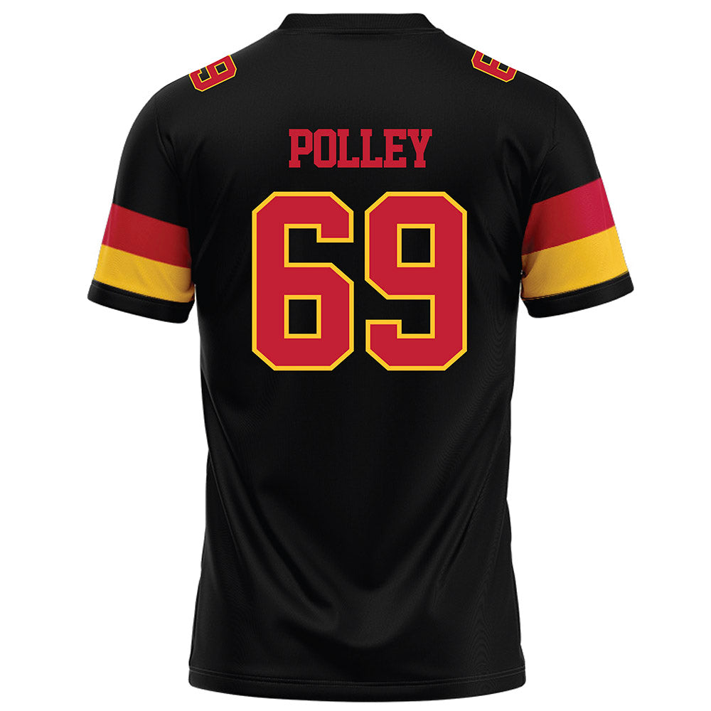 Ferris State - NCAA Football : AJ Polley - Black Football Jersey-1