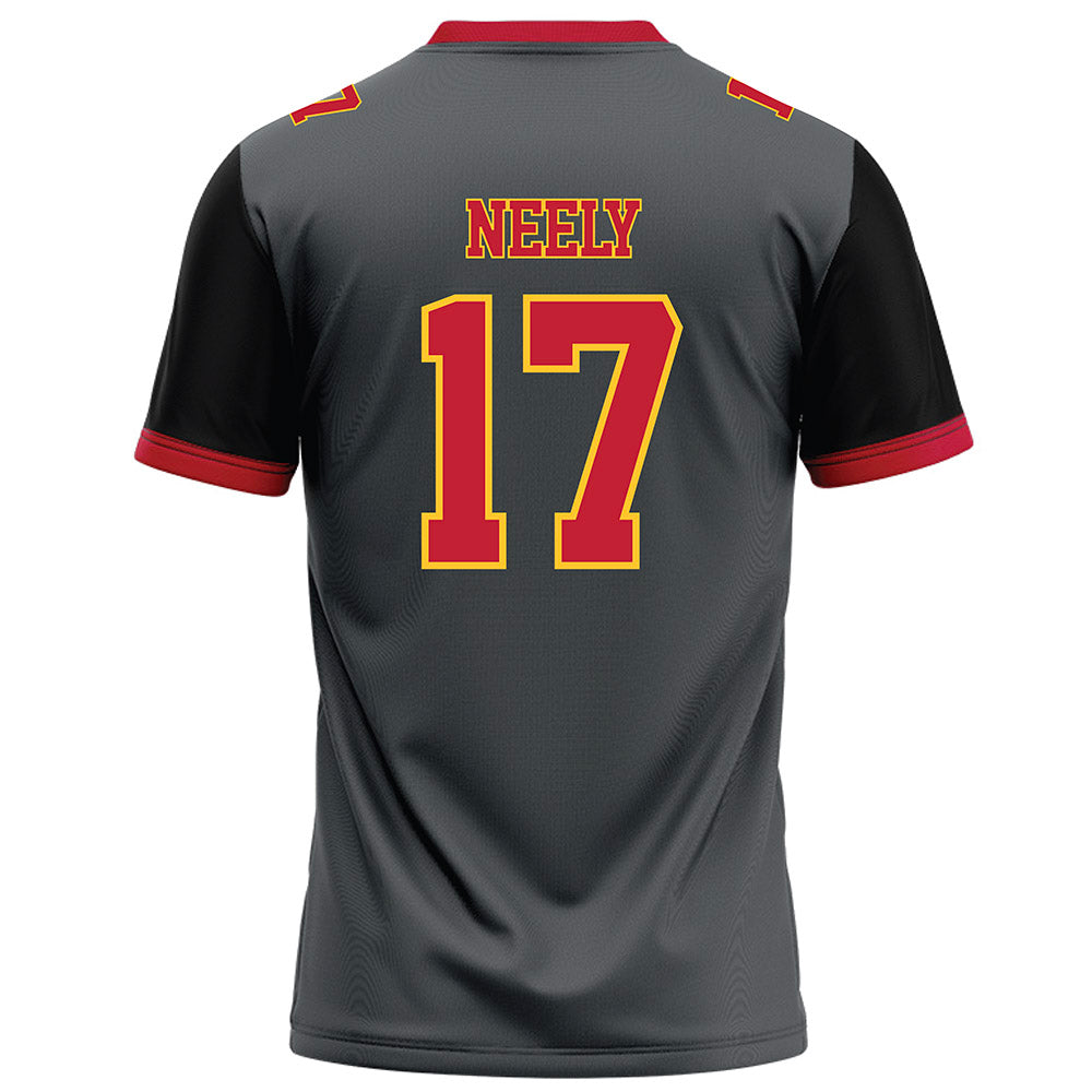 Ferris State - NCAA Football : Dakari Neely - Graphite Football Jersey-1
