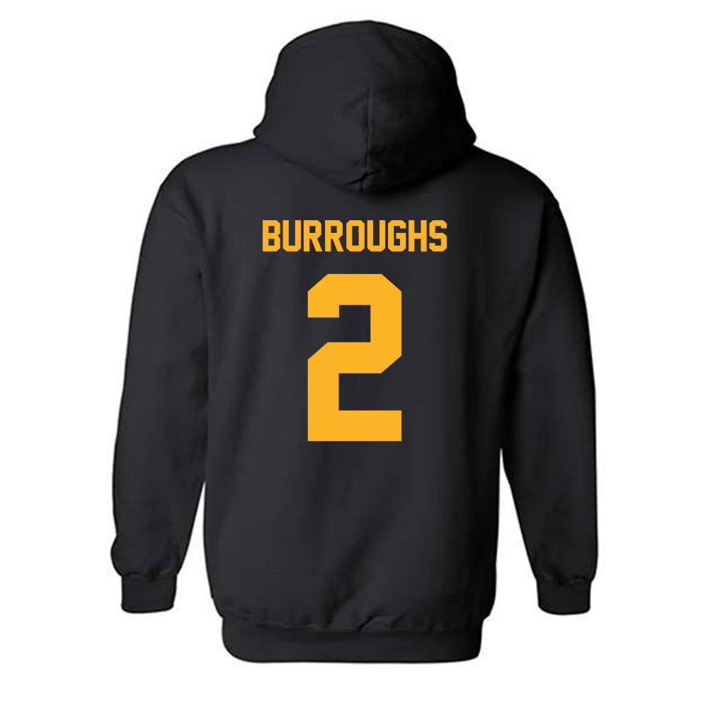 Pittsburgh - NCAA Baseball : Keeton Burroughs - Classic Fashion Shersey Hooded Sweatshirt-1