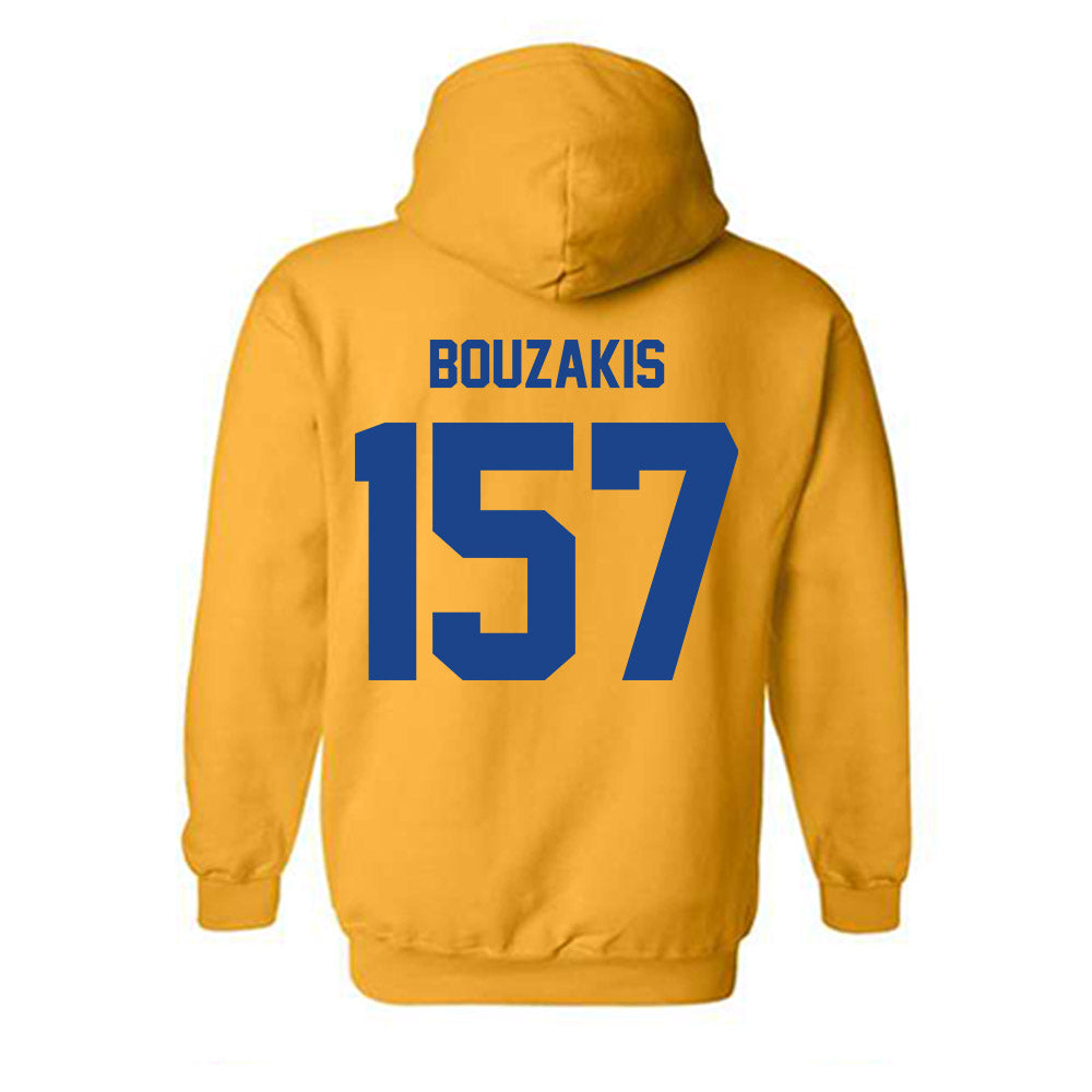 Pittsburgh - NCAA Wrestling : Vince Bouzakis - Classic Shersey Hooded Sweatshirt-1