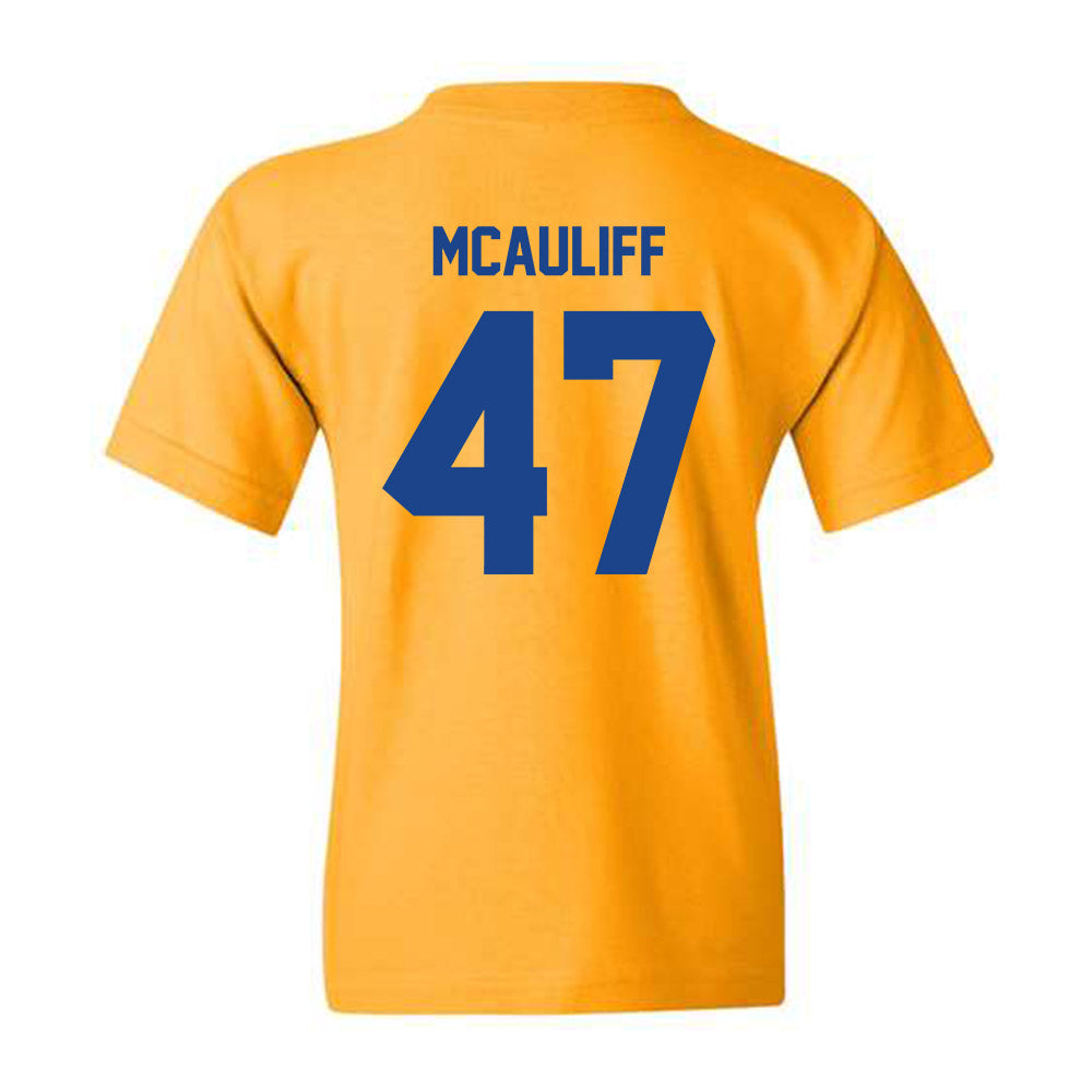 Pittsburgh - NCAA Baseball : Daniel McAuliff - Classic Shersey Youth T-Shirt