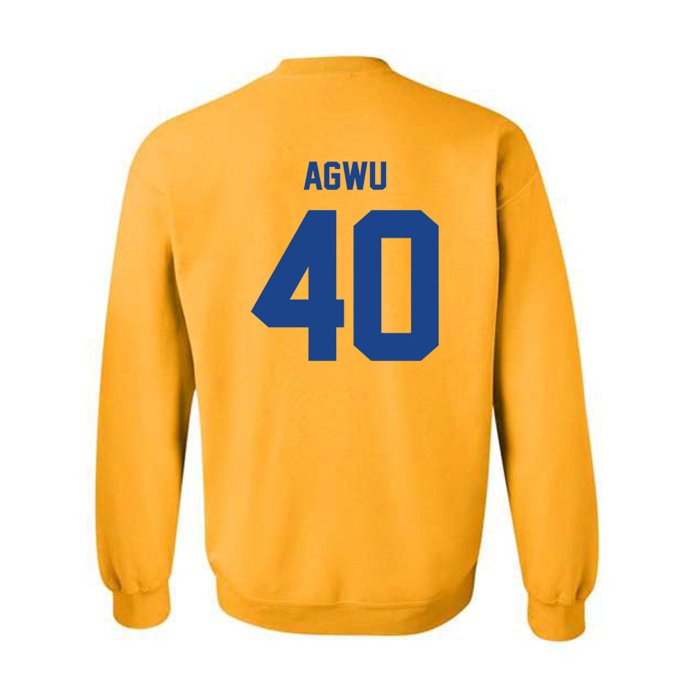 Pittsburgh - NCAA Football : Amah Agwu - Classic Shersey Crewneck Sweatshirt