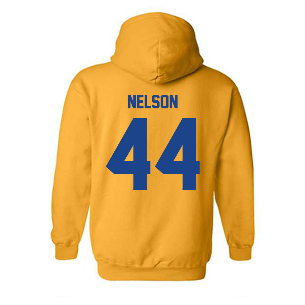 Pittsburgh - NCAA Men's Basketball : Jajuan Nelson - Classic Shersey Hooded Sweatshirt-1