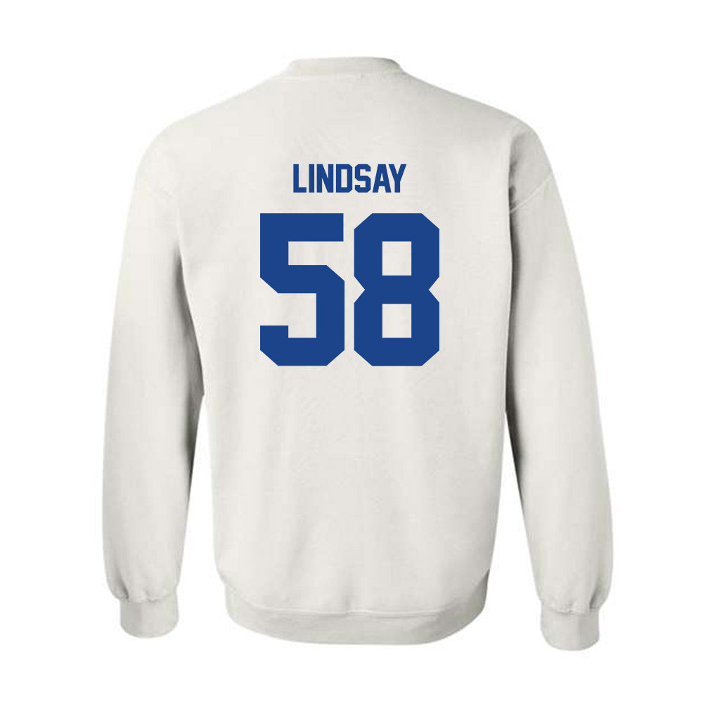 Pittsburgh - NCAA Football : mason lindsay - Classic Fashion Shersey Crewneck Sweatshirt-1