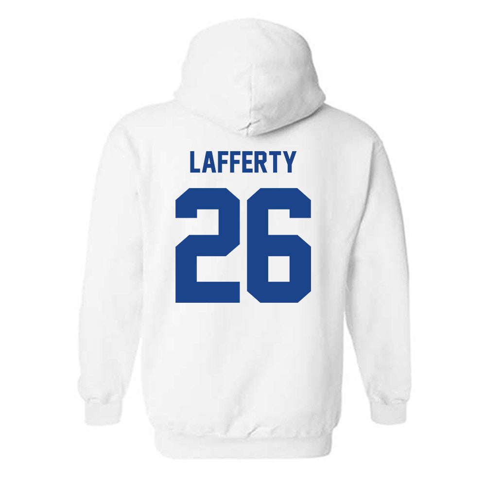Pittsburgh - NCAA Baseball : Drew Lafferty - Classic Fashion Shersey Hooded Sweatshirt-1