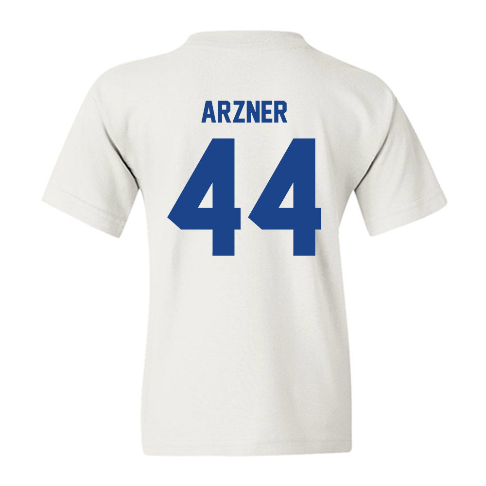 Pittsburgh - NCAA Women's Basketball : Macie Arzner - Classic Fashion Shersey Youth T-Shirt-1