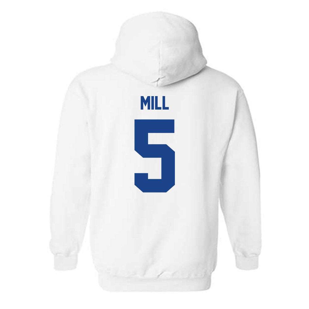 Pittsburgh - NCAA Women's Lacrosse : Madeline Mill - Classic Fashion Shersey Hooded Sweatshirt-1