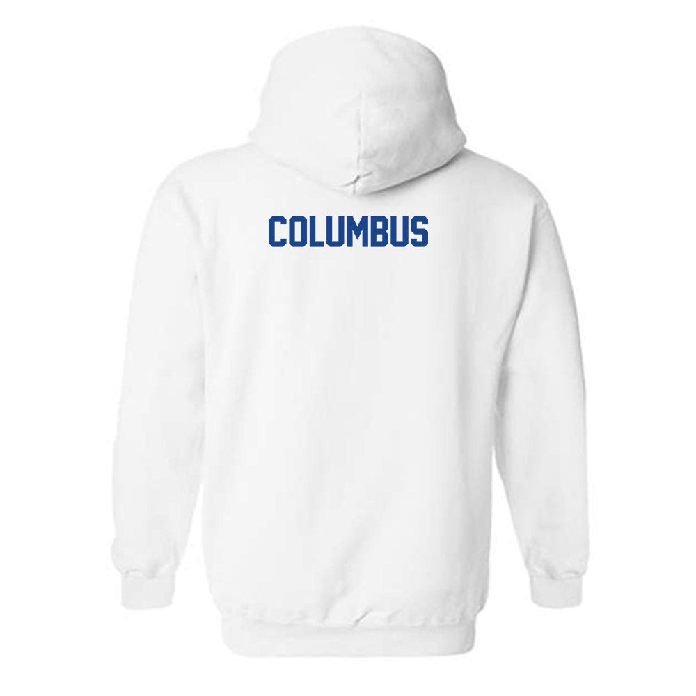 Pittsburgh - NCAA Cheerleading : Christina Columbus - Classic Fashion Shersey Hooded Sweatshirt-1