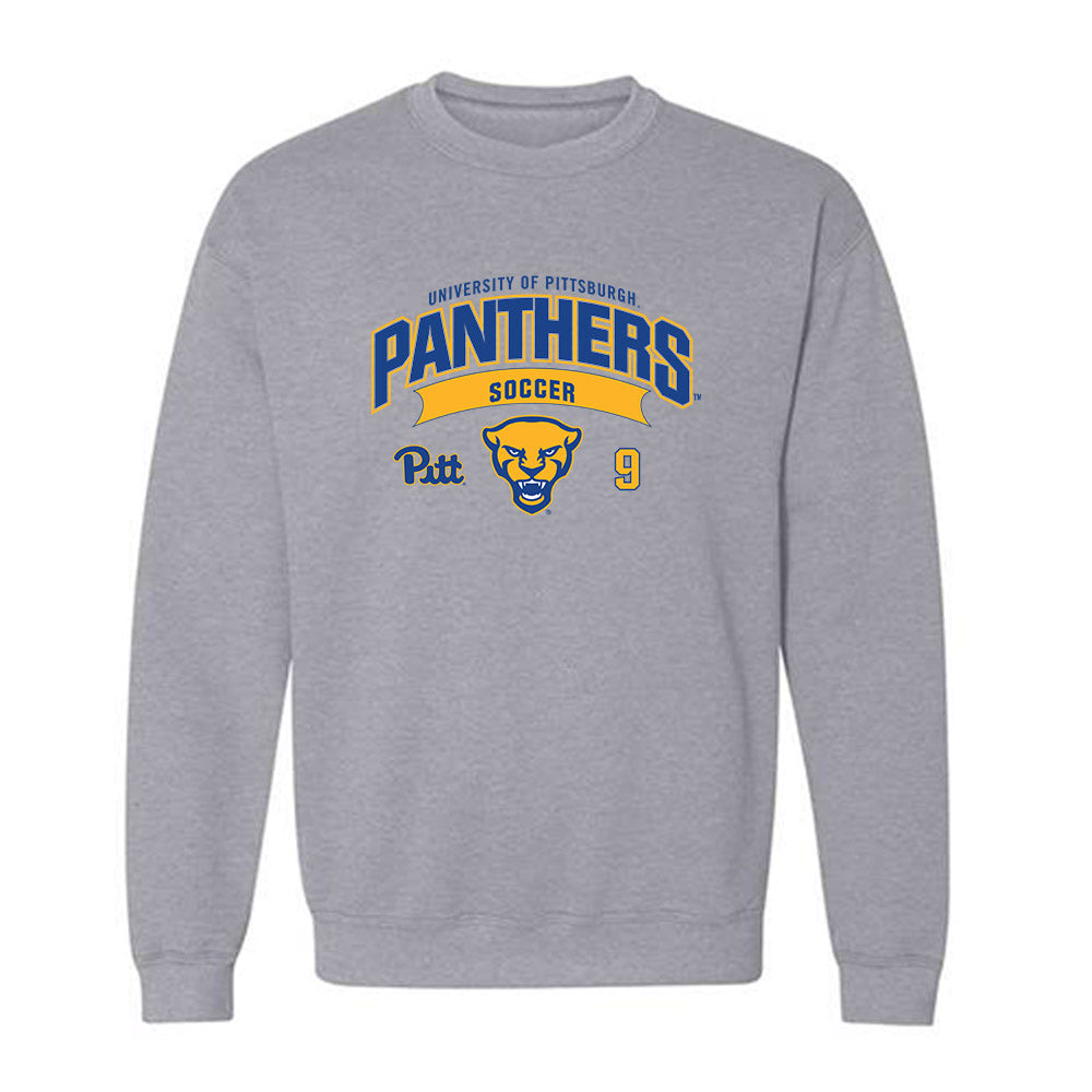 Pittsburgh - NCAA Women's Soccer : Lucia Wells - Classic Fashion Shersey Crewneck Sweatshirt-0