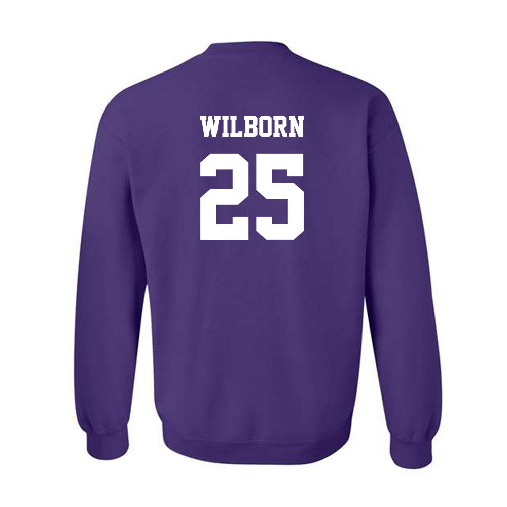 JMU - NCAA Men's Basketball : Eli Wilborn - Classic Shersey Crewneck Sweatshirt-1