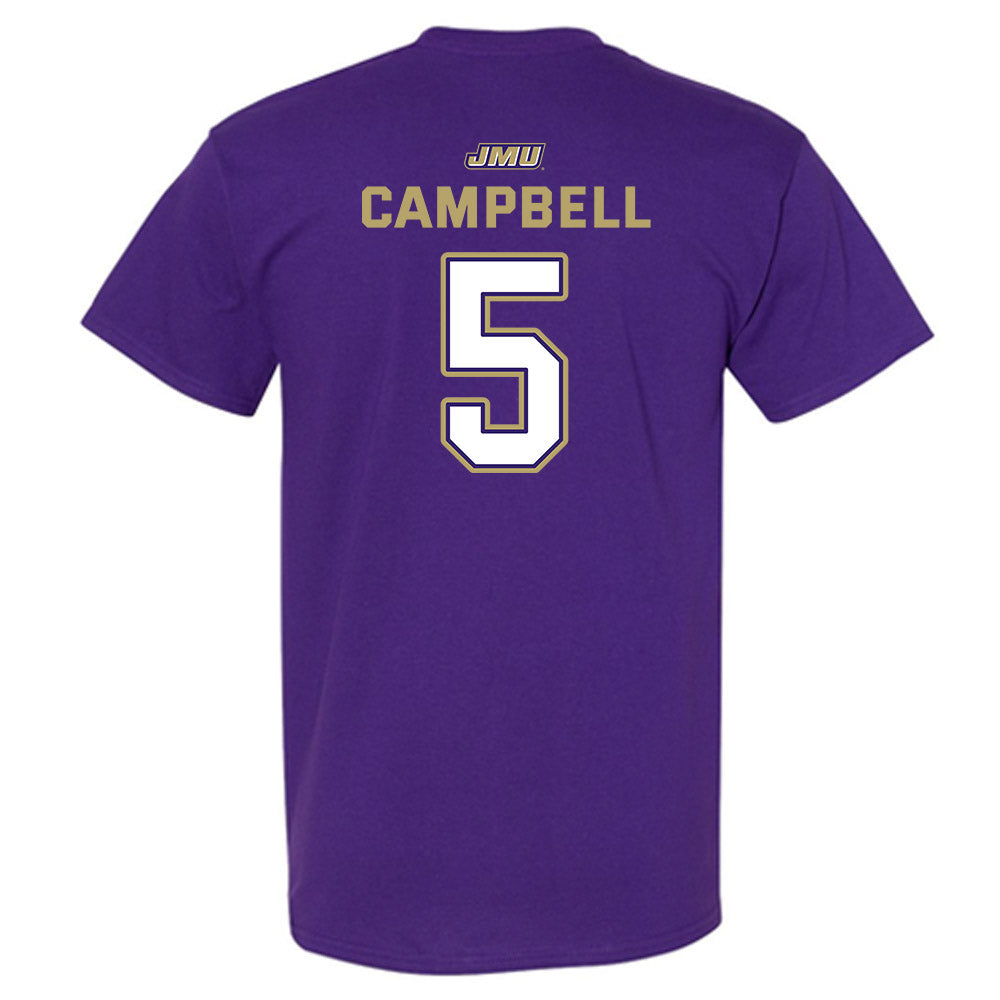 JMU - NCAA Baseball : Wyatt Campbell - T-Shirt-1