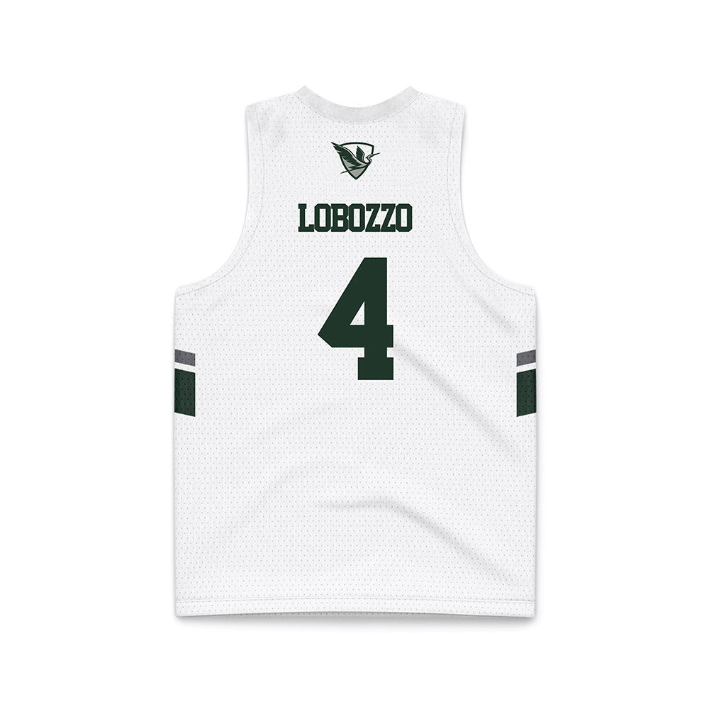 HWS - NCAA Women's Basketball : Giana Lobozzo - White Basketball Jersey