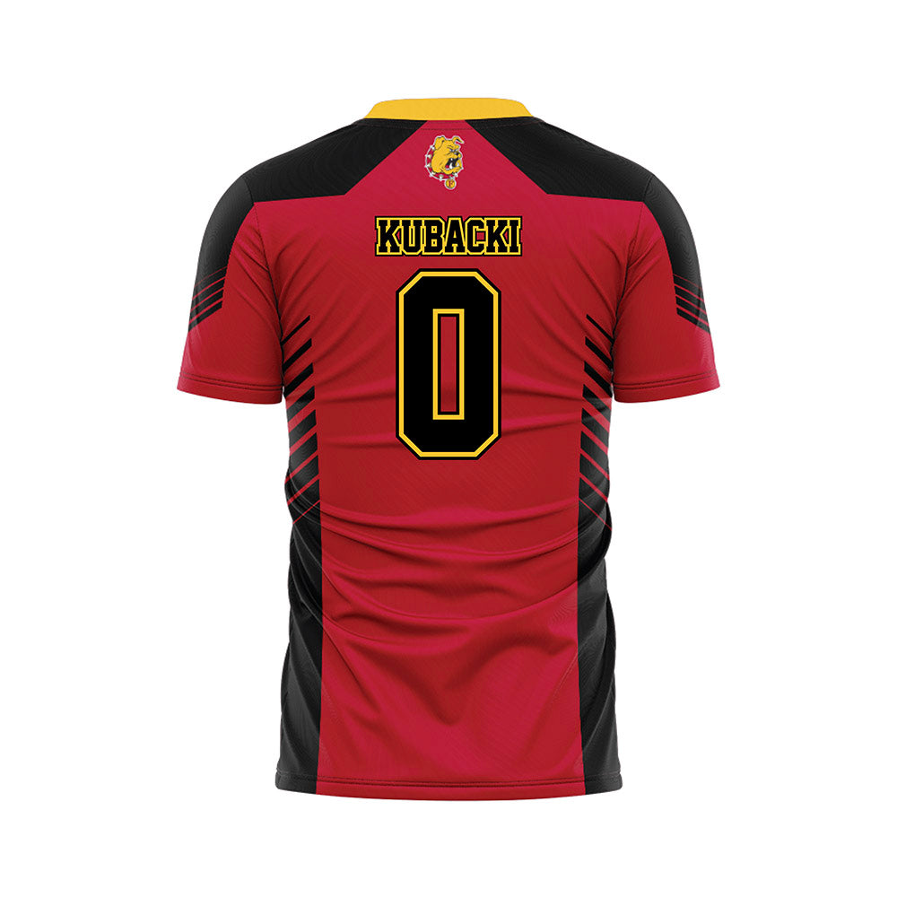 Ferris State - NCAA Women's Soccer : Lauren Kubacki - Red Soccer Jersey