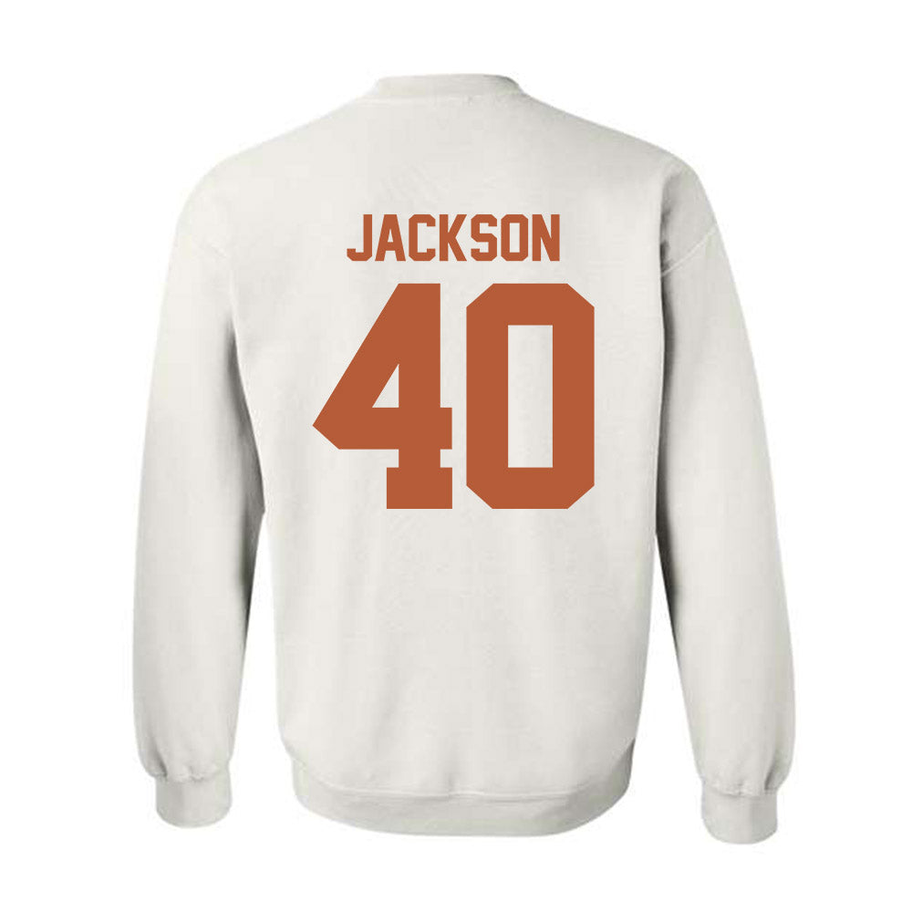 Texas - NCAA Football : Lance Jackson - Classic Shersey Crewneck Sweatshirt-1