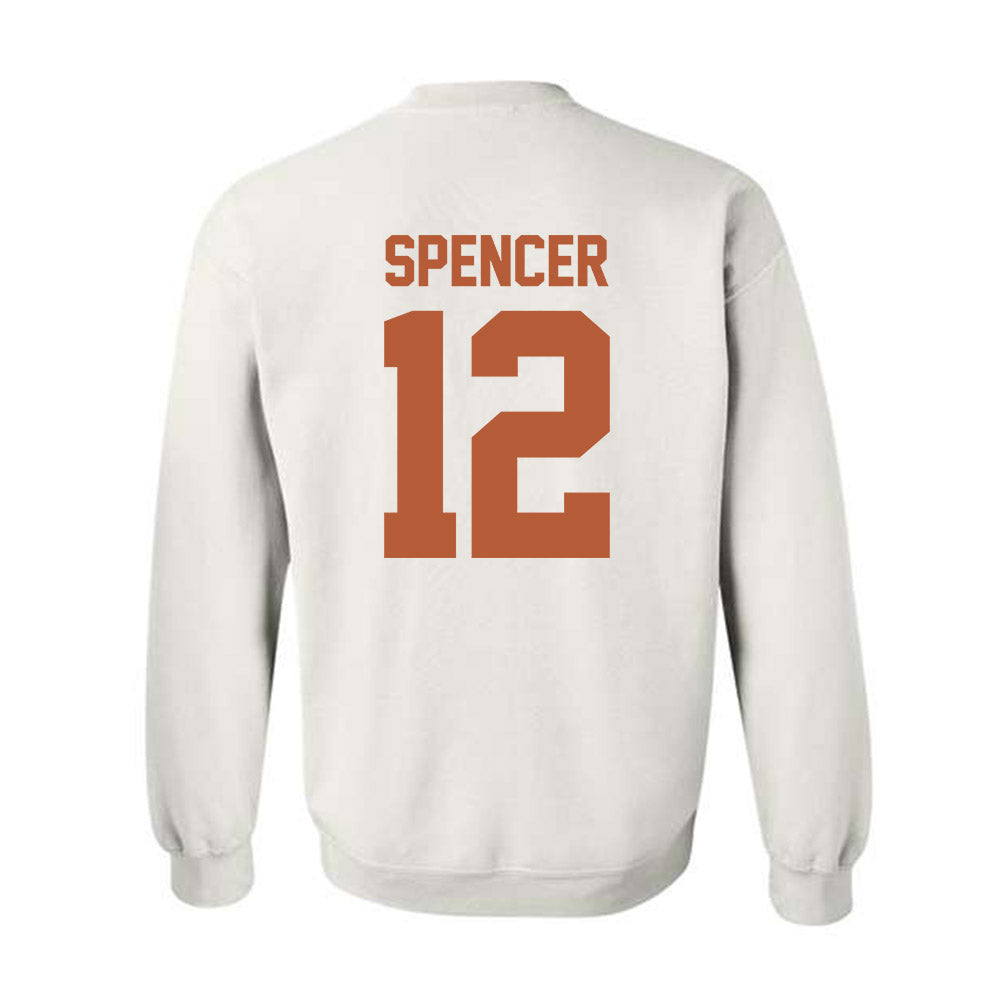 Texas - NCAA Baseball : Jared Spencer - Classic Shersey Crewneck Sweatshirt-1