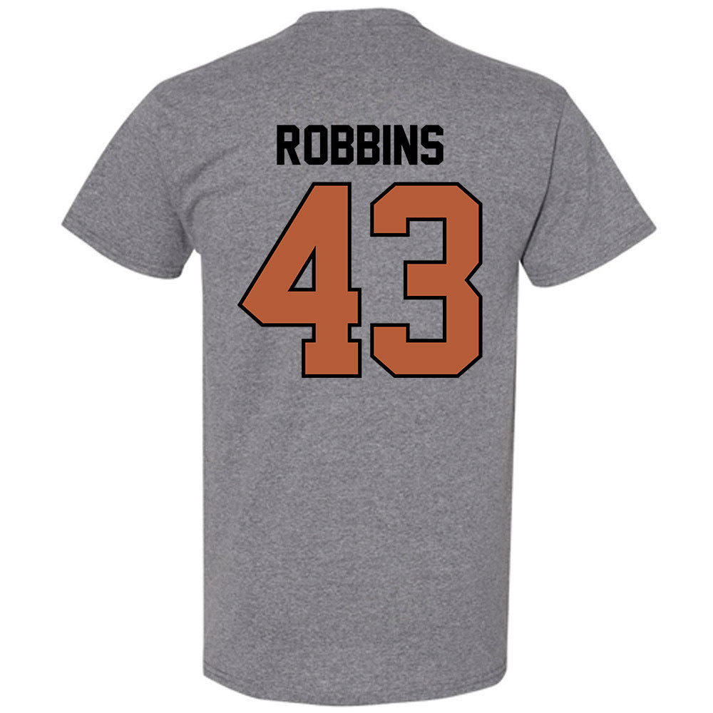 Texas - NCAA Baseball : Aiden Robbins - Classic Shersey T-Shirt-1