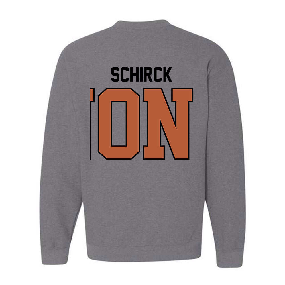 Texas - NCAA Men's Track & Field : Brandon Schirck - Classic Shersey Crewneck Sweatshirt-1