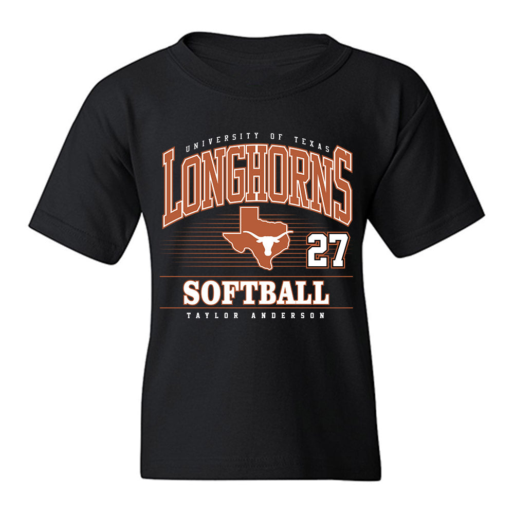 Texas - NCAA Softball : Taylor Anderson - Classic Fashion Shersey Youth T-Shirt-0