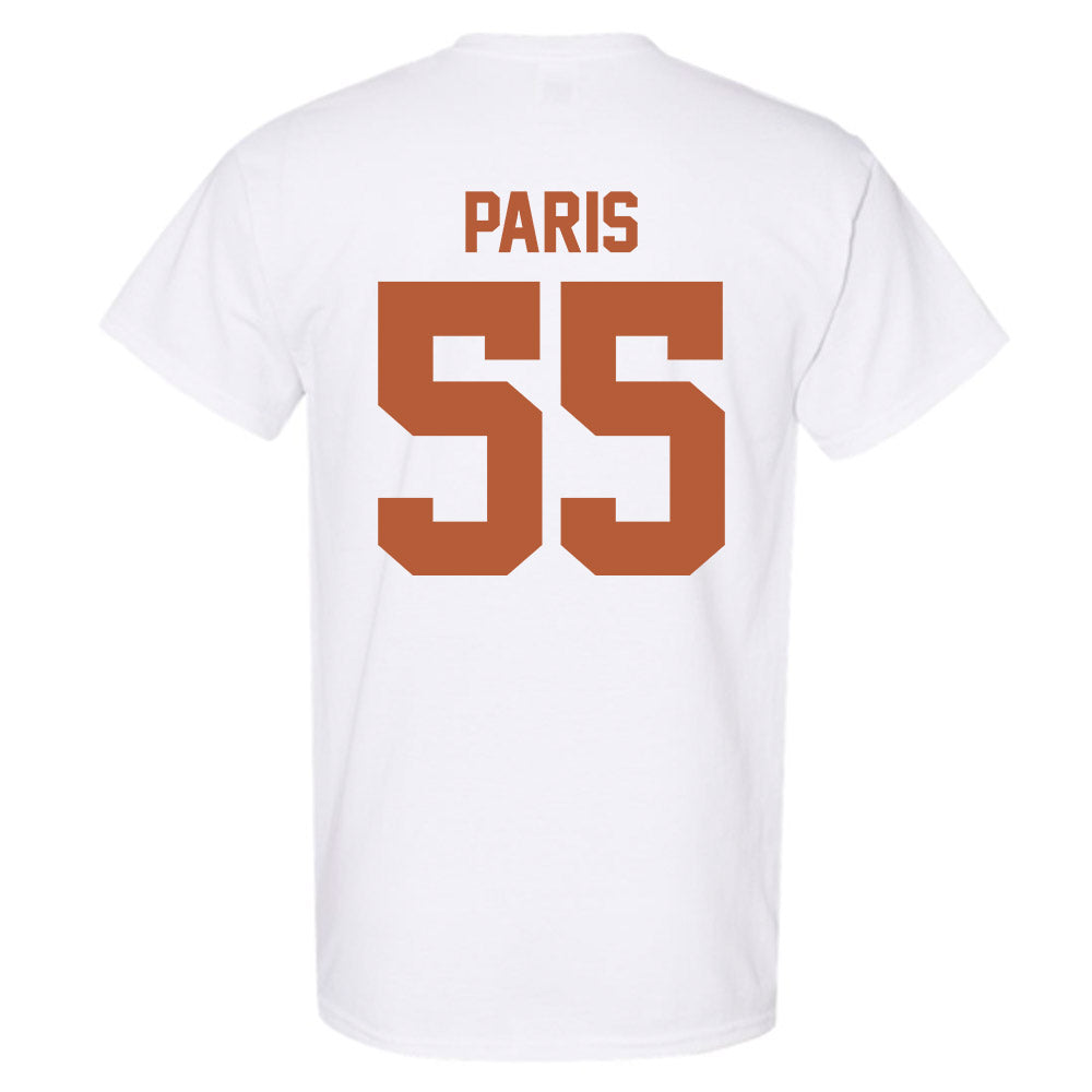 Texas - NCAA Baseball : Jack Paris - Sports Shersey T-Shirt-1