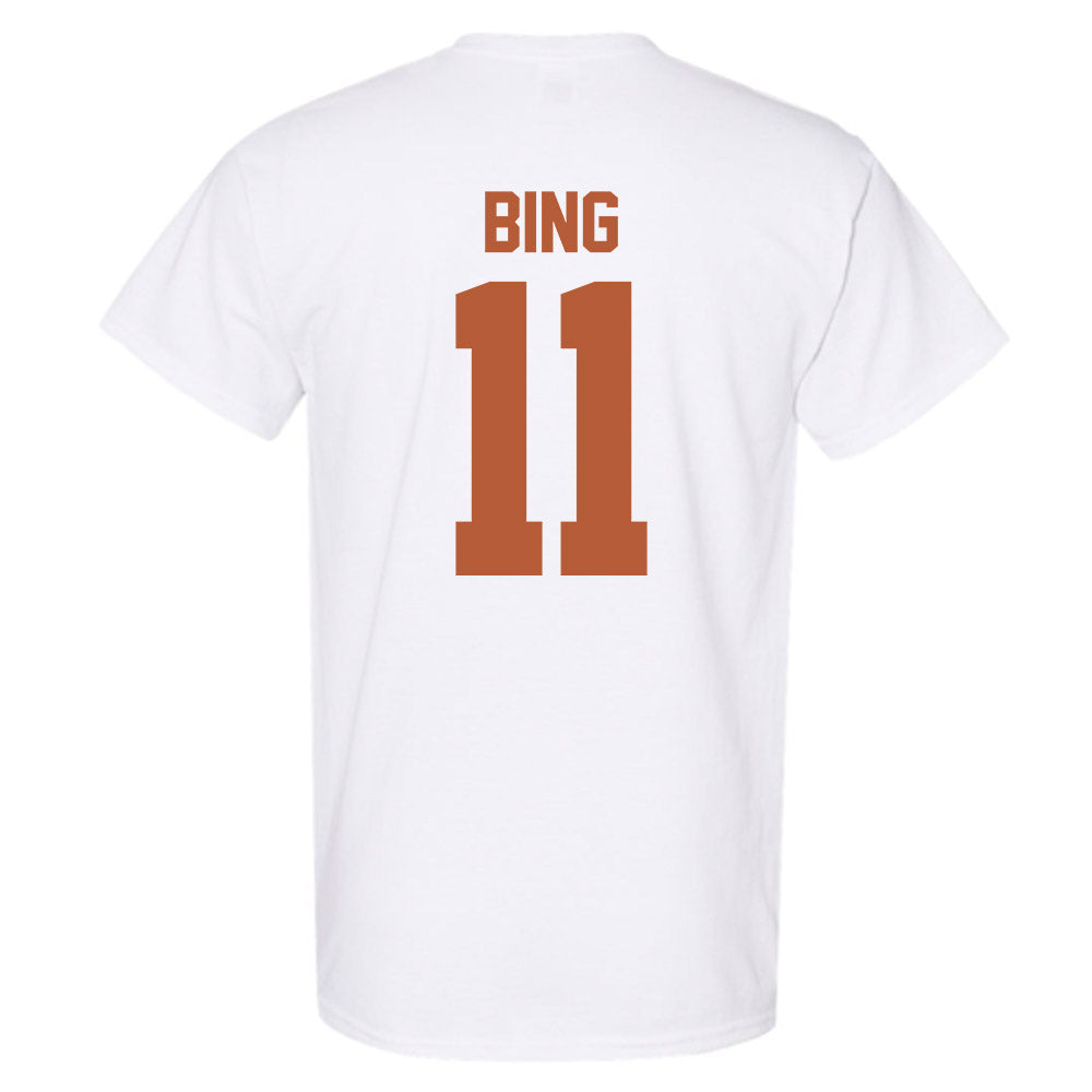 Texas - NCAA Baseball : Kade Bing - Sports Shersey T-Shirt-1