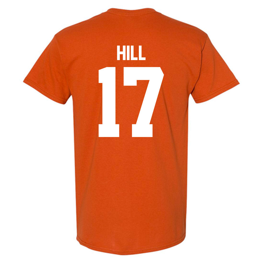 Texas - NCAA Baseball : Will Hill - Sports Shersey T-Shirt-1