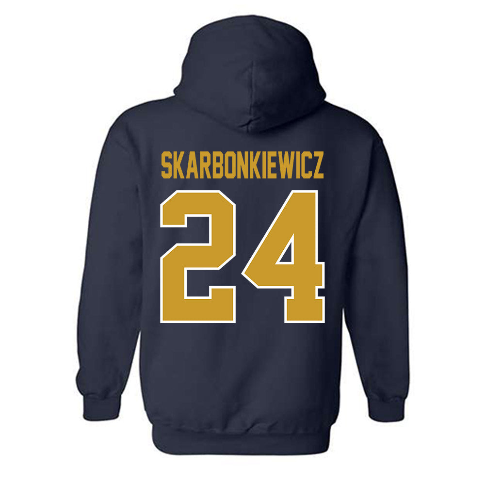 Notre Dame - NCAA Women's Fencing : Magda Skarbonkiewicz - Classic Shersey Hooded Sweatshirt