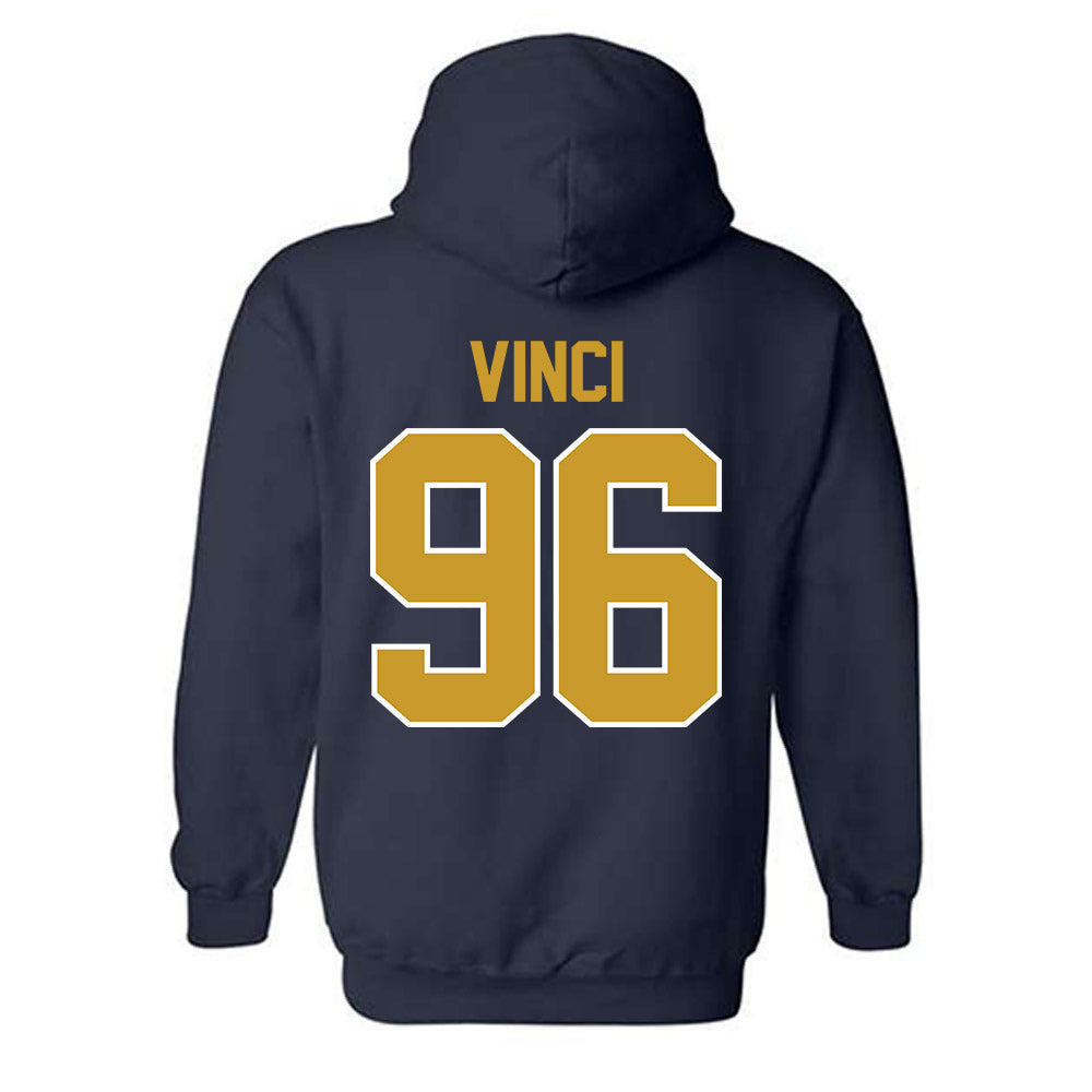 Notre Dame - NCAA Football : Joseph Vinci - Classic Shersey Hooded Sweatshirt-1