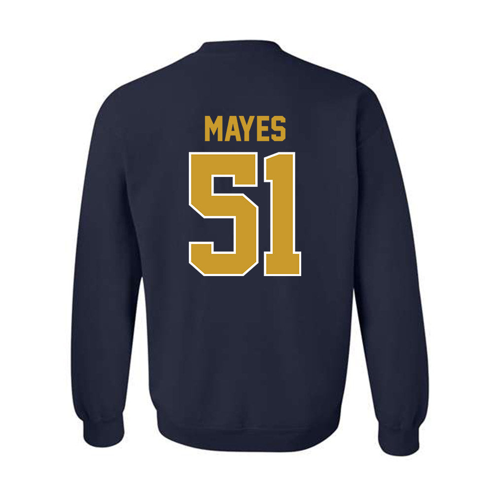 Notre Dame - NCAA Baseball : Justin Mayes - Classic Shersey Crewneck Sweatshirt-1