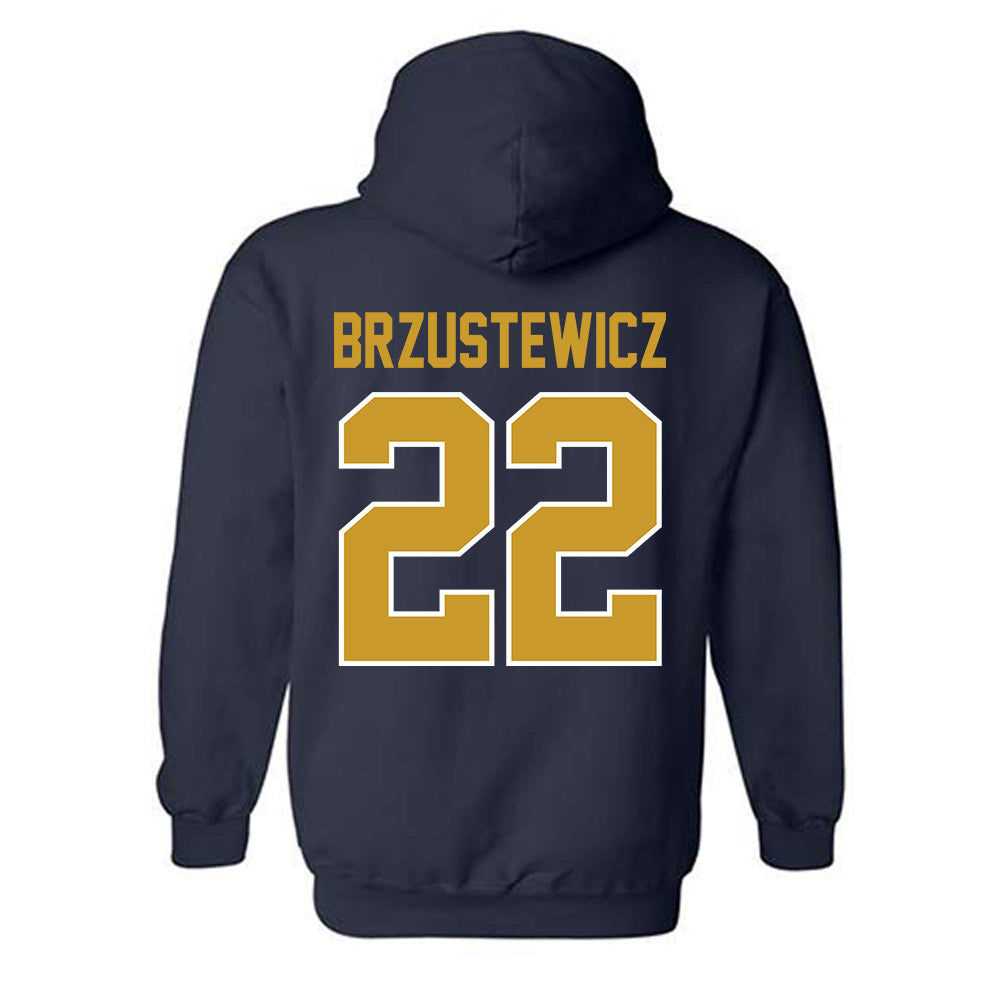 Notre Dame - NCAA Baseball : Parker Brzustewicz - Classic Shersey Hooded Sweatshirt
