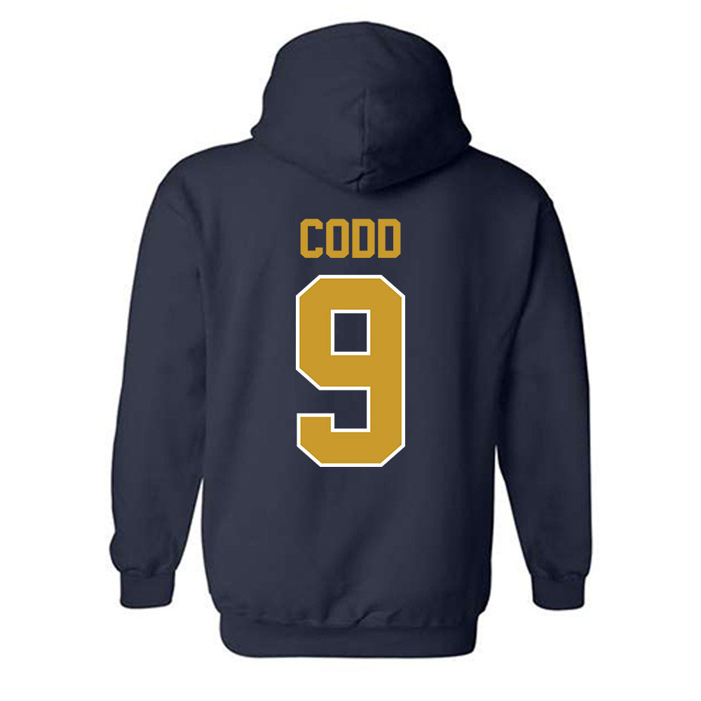 Notre Dame - NCAA Women's Soccer : Charlie Codd - Classic Shersey Hooded Sweatshirt-1