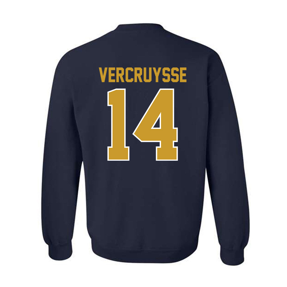 Notre Dame - NCAA Baseball : Charlie Vercruysse - Classic Shersey Crewneck Sweatshirt
