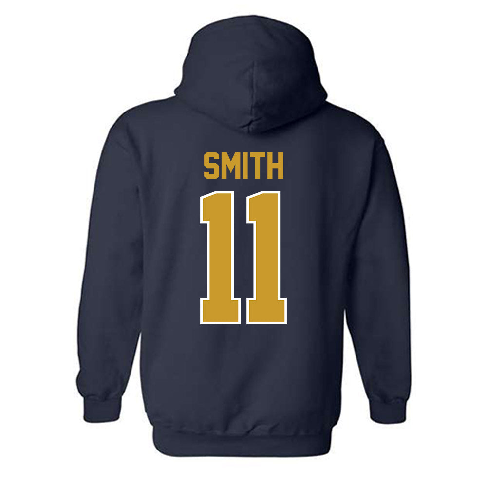 Notre Dame - NCAA Football : KK Smith - Classic Shersey Hooded Sweatshirt-1